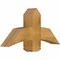 Ekena Millwork Bellingham Rough Sawn Timber Gable Bracket, Western Red Cedar, 36"W x 18"H x 6"D x 6"F, 12/12 Pitch GBW036X18X0606BEL00RWR - alternate 3